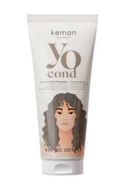 KEMON YO COND Marron Glace kaštono spindesio suteikiantis kondicionierius 200ml